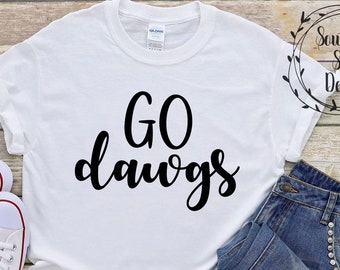 Go Dawgs SVG-Fútbol SVG-Bulldogs SVG-Dawgs svg-svg archivo de corte