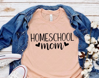 Homeschool Mom SVG file~Homeschool Mom SVG~Digital Cut file~svg, png, dxf