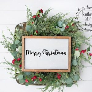 Merry Christmas svg~Instant Download~Silhouette SVG~Cricut SVG~Christmas svg~svg, png, dxf, jpeg