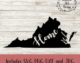 Free Free 303 Virginia Home Svg SVG PNG EPS DXF File