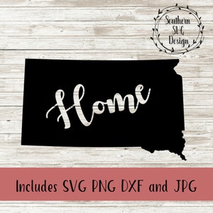 Stati del Sud Dakota svg-South Dakota svg-South Dakota dxf-South Dakota casa svg