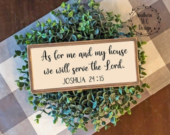 As For Me and My House SVG~SVG Files~Religious svg~Joshua 24:15 SVG~svg, png, dxf, jpeg