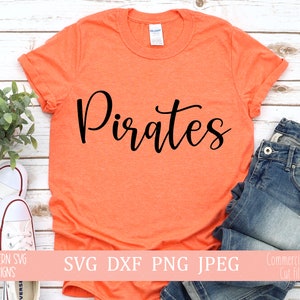 Pirates SVG~Pirates Cut file SVG~Pirates Football SVG~Digital Cut file~svg, png, dxf~Instant Download