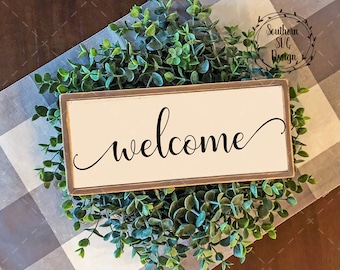 Welcome SVG file~ SVG~Digital Cut file~svg, png, dxf~Instant Download