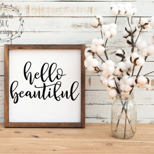 Ciao Beautiful SVG-Instant Download- Silhouette SVG-Cricut SVG-svg-svg, png, dxf, jpeg