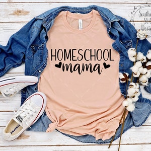 Homeschool Mama SVG file~Homeschool Mama SVG~Digital Cut file~svg, png, dxf