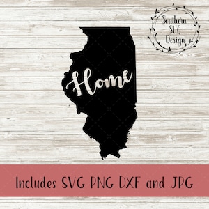 Illinois svg-Illinois state svg-Illinois state dxf-Illinois home svg-PNG-JPG-SVG-dxf