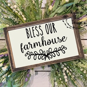 Bless Our Farmhouse SVG file~SVG Files for Cricut~SVG Files for Silhouette~svg Cut File