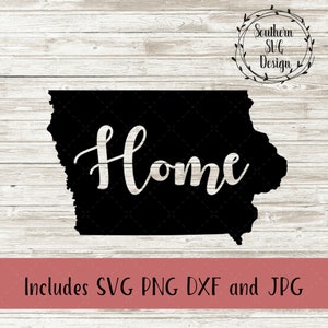 Iowa svg~Iowa state svg~iowa state dxf~iowa home svg~PNG~JPG~SVG~dxf