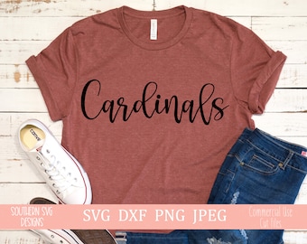 Cardinals SVG~Cardinals Cut file SVG~Cardinals Football SVG~Digital Cut file~svg, png, dxf~Instant Download
