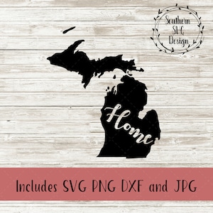 Michigan svg~Michigan state svg~Michigan state dxf~Michigan home svg~PNG~JPG~SVG~dxf