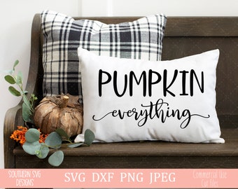 Pumpkin Everything SVG~Thanksgiving svg~Silhouette SVG~Cricut SVG~Fall svg~svg, png, dxf, jpeg~Fall svg