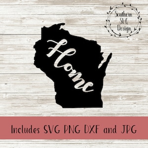 Wisconsin svg~Wisconsin state svg~Wisconsin state dxf~Wisconsin home svg~PNG~JPG~SVG~dxf