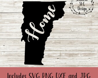 Vermont svg-Vermont state svg-Vermont state dxf-Vermont home svg-PNG-JPG-SVG-dxf