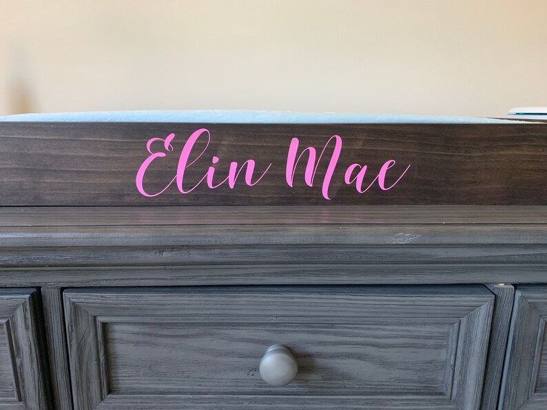 Baby Changing Tray Baby Changing Dresser Topper Customized Etsy