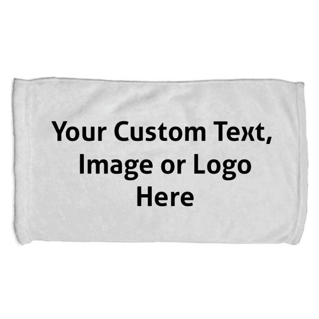 Customizable 11x18 Sports Towel, Rally Towel, Basketball Towel