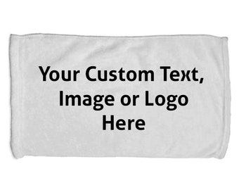 Customizable 11x18 Sports Towel, Rally Towel, Basketball Towel, Sublimation Rally Towel