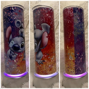 Custom 20oz Straight Tumbler, Plastic Lid, Straw and Rubber Bottom image 3