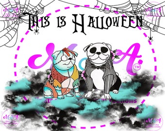 Halloween Dogs Digital File, This is Halloween Digital File, Sublimation Halloween Digital File