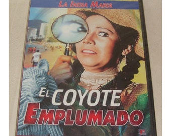 El Coyote Emplumado - DVD - SPANISH - La India Maria - Comedy - New and Sealed