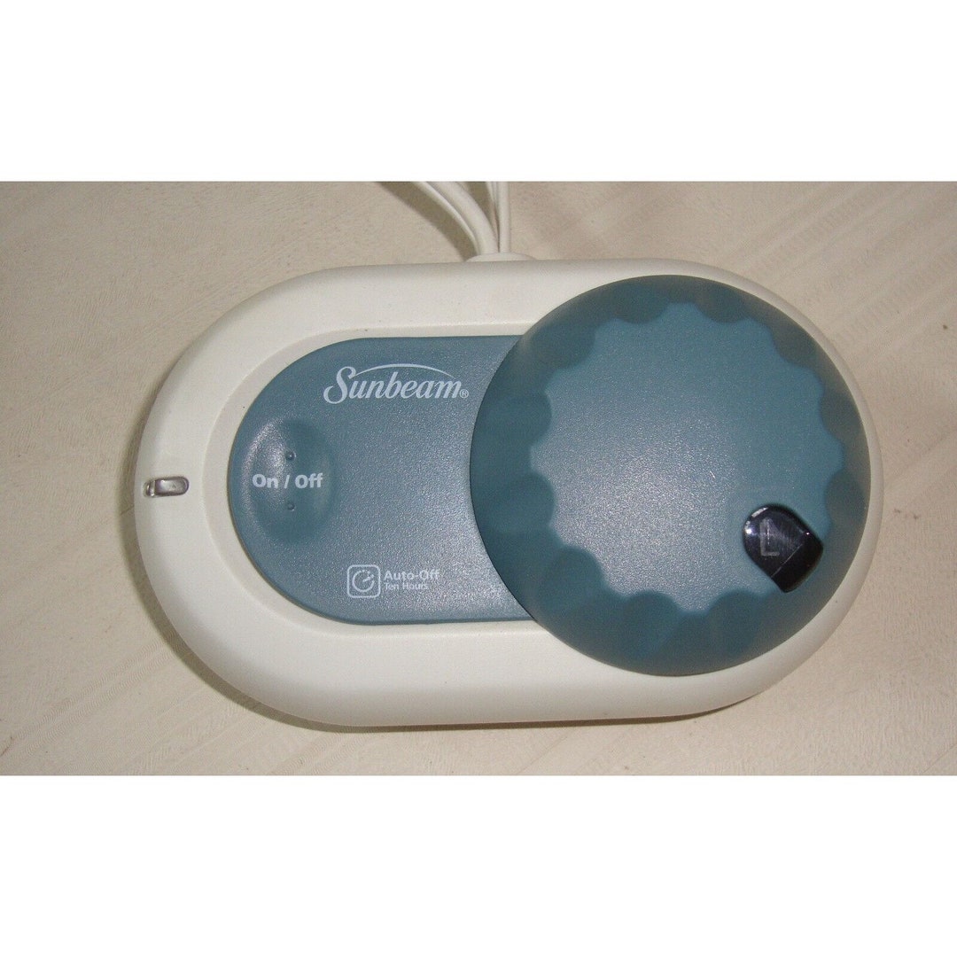 Sunbeam K85P Dual 3 Prong Electric Heated Blanket Controller Etsy