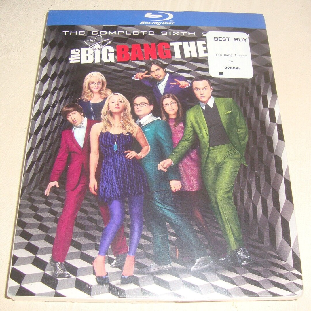 The Big Bang Theory the Complete Sixth Season Bluray DVD NEW Etsy
