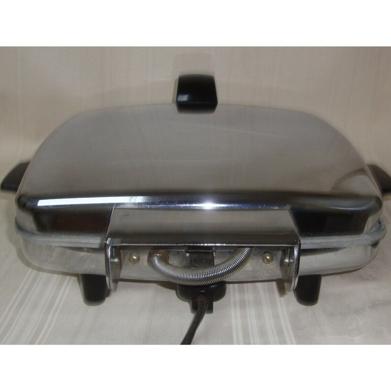 Vintage Sunbeam Waffle Iron Baker and Grill Model CG1 Chrome Etsy