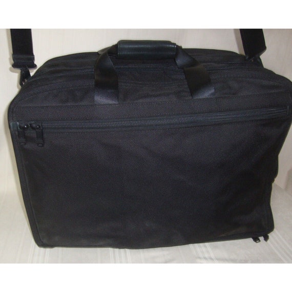 Tumi Black Nylon Carry On Expandable Luggage Lapt… - image 6