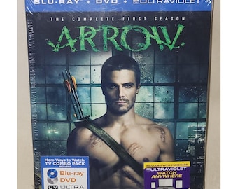 Arrow Season One Blu-ray DVD 9-Disc Set NEW & SEALED