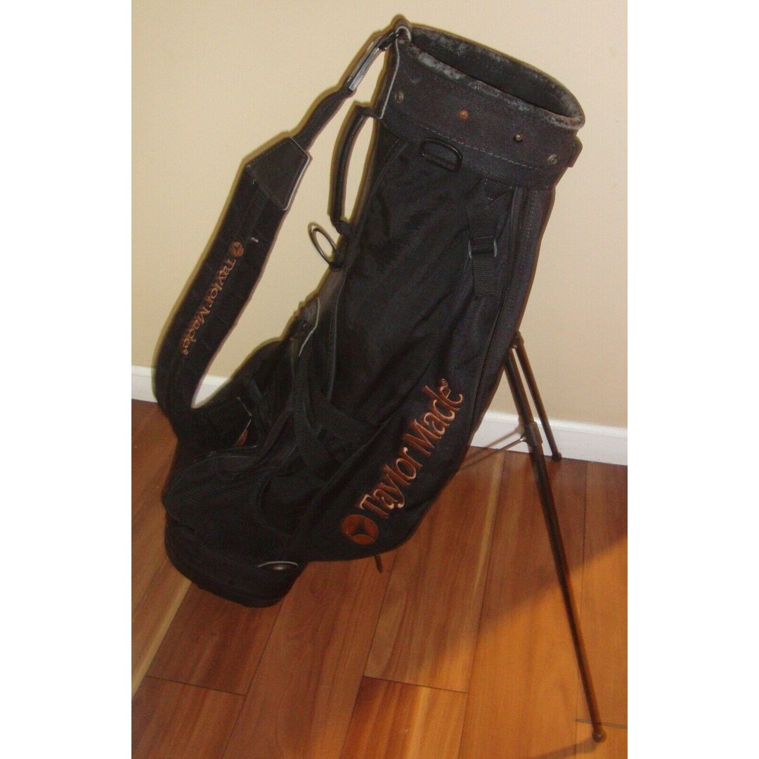 Vintage Taylormade Golf Bag Stand Carry Classic Copper 4 Top Divider Etsy