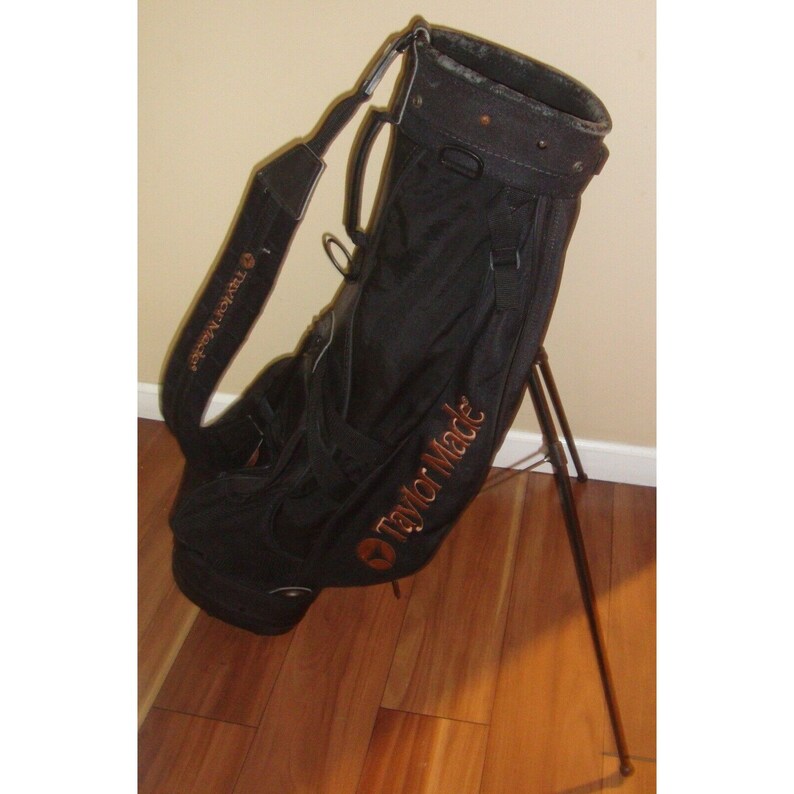 Vintage Taylormade Golf Bag Stand Carry Classic Copper 4 Top Divider Etsy