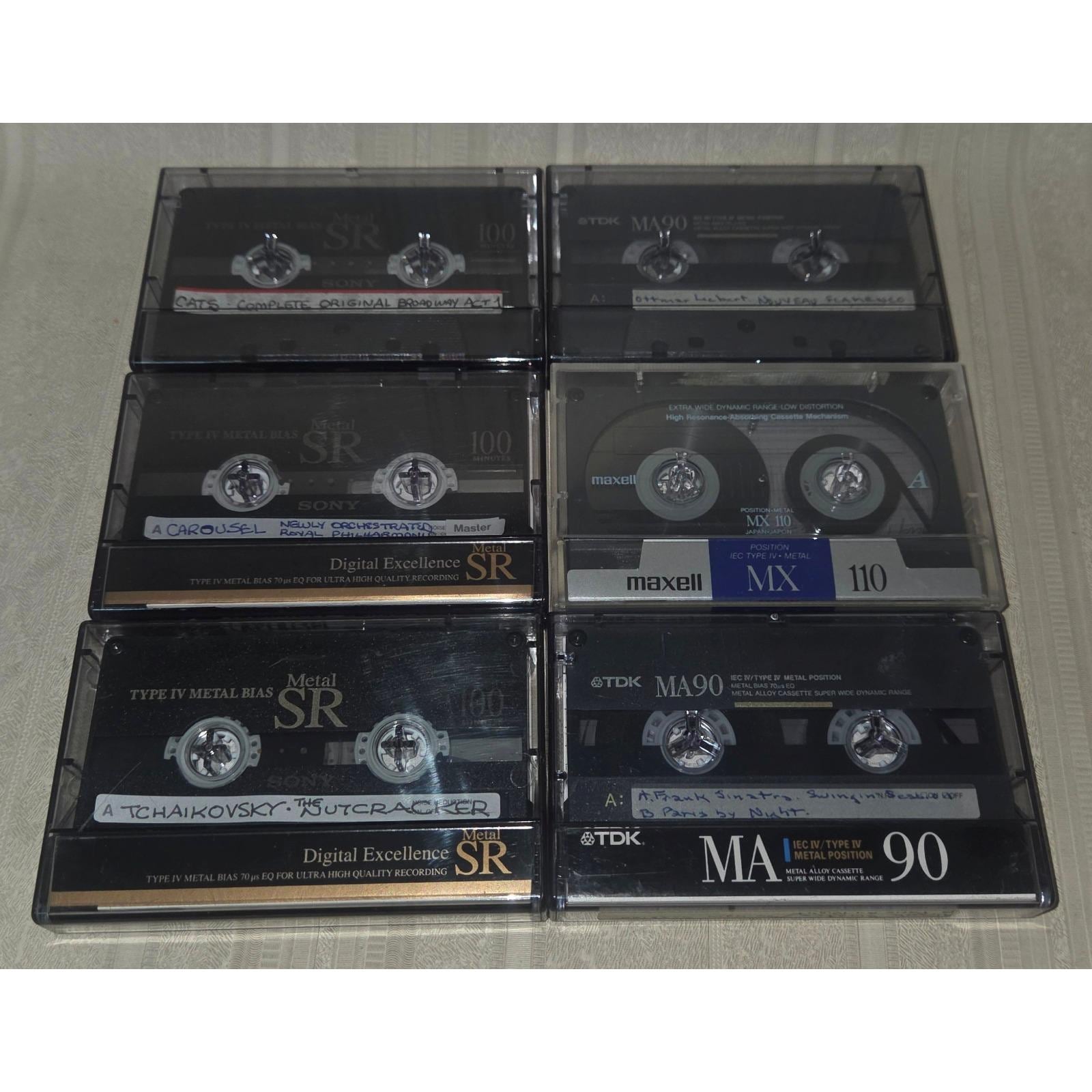 Cassettes en métal TDK 110 minutes Pack de 3 France