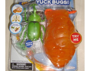 YUCK BUGS Rhino Beetle + Bonus parts By Discovery Kids NEW Hard to find