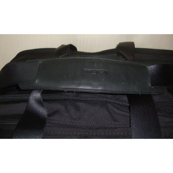 Tumi Black Nylon Carry On Expandable Luggage Lapt… - image 7