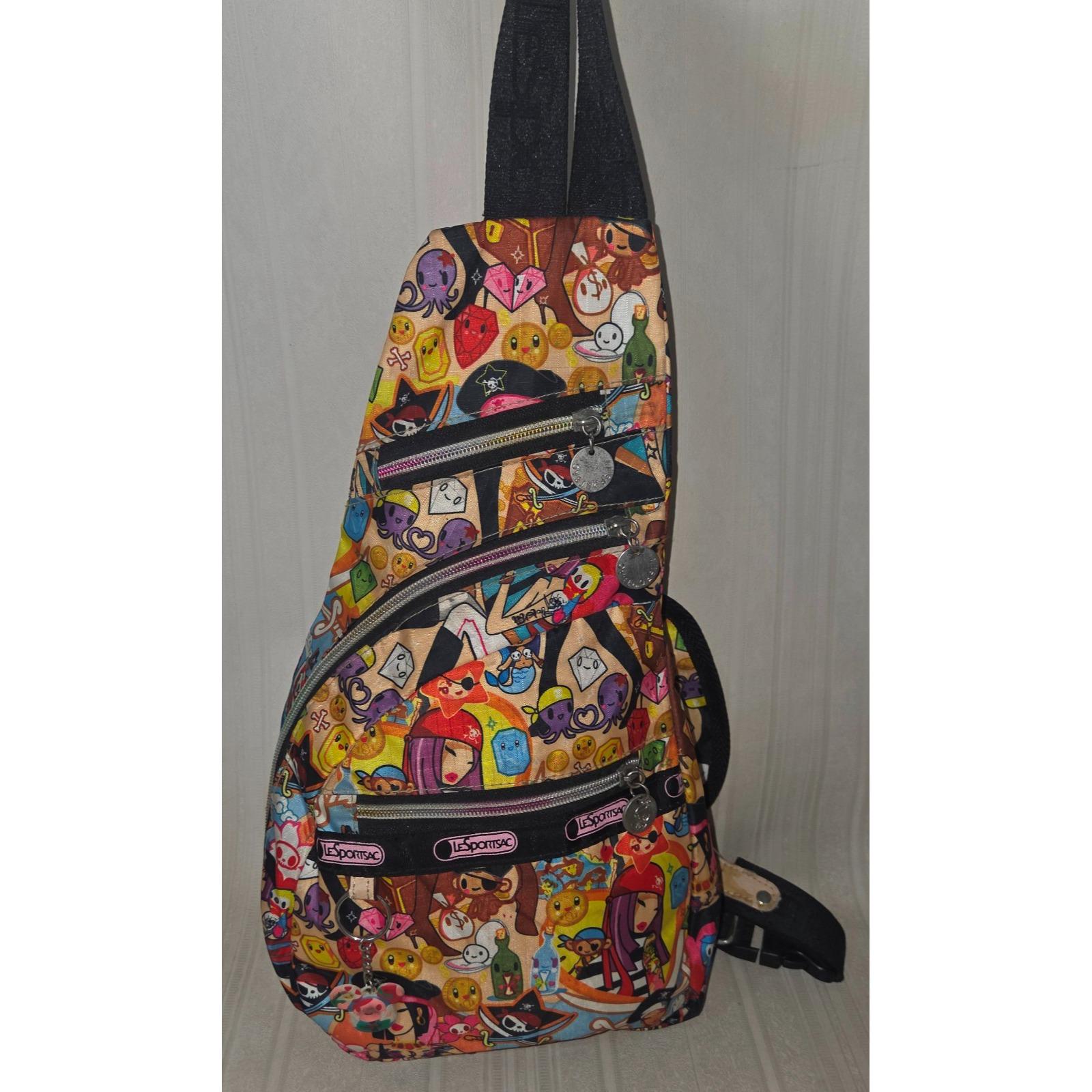 Tokidoki LeSportsac Backpack Tokidoki X Lesportsac Backpack - Mama Mia Luna Pirata – The  main image 2