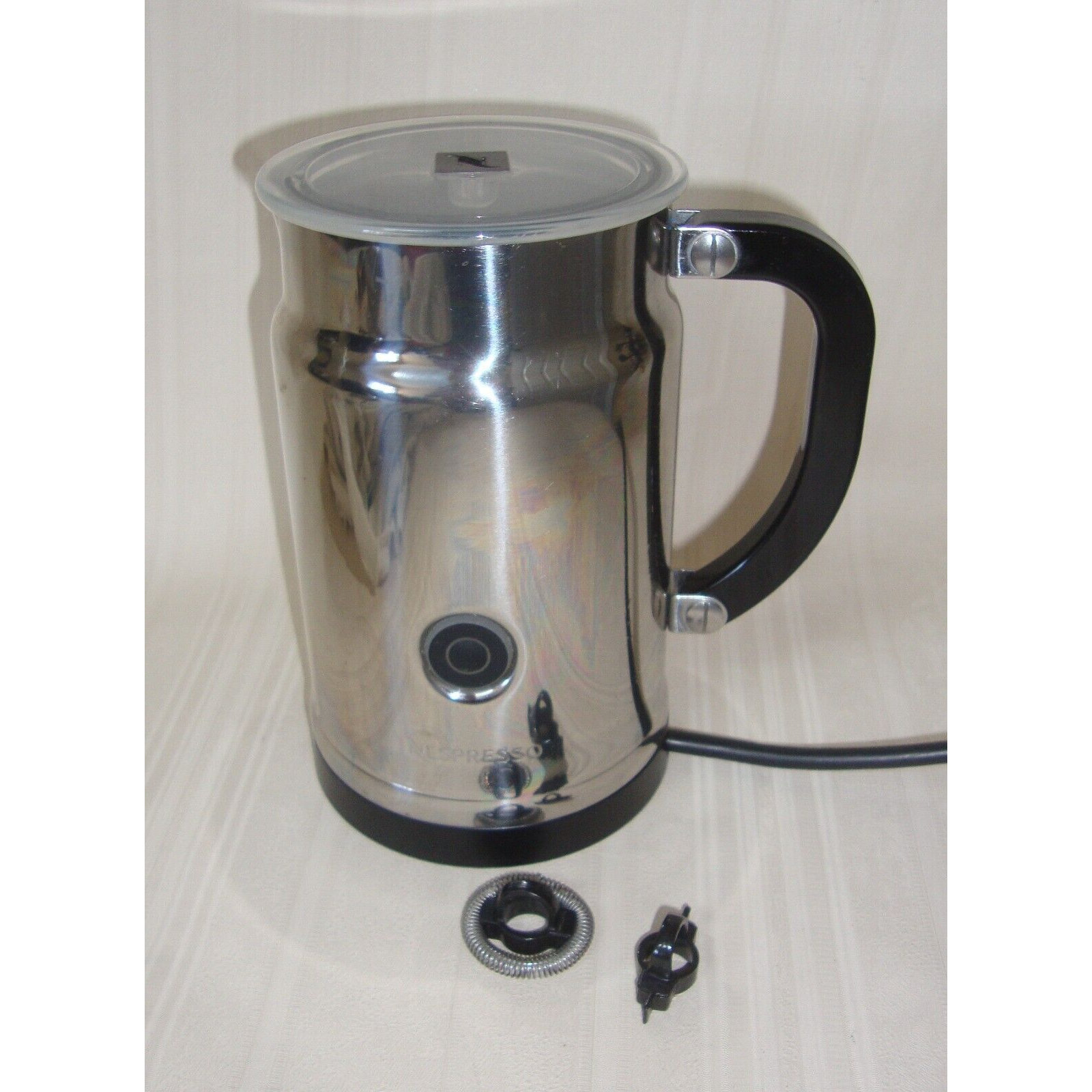 Nespresso Aeroccino Milk Frother 3192 Stainless Tested