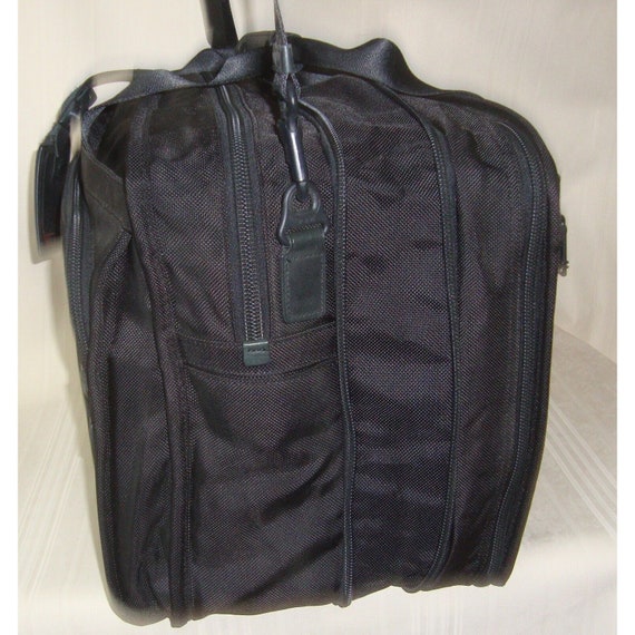 Tumi Black Nylon Carry On Expandable Luggage Lapt… - image 5