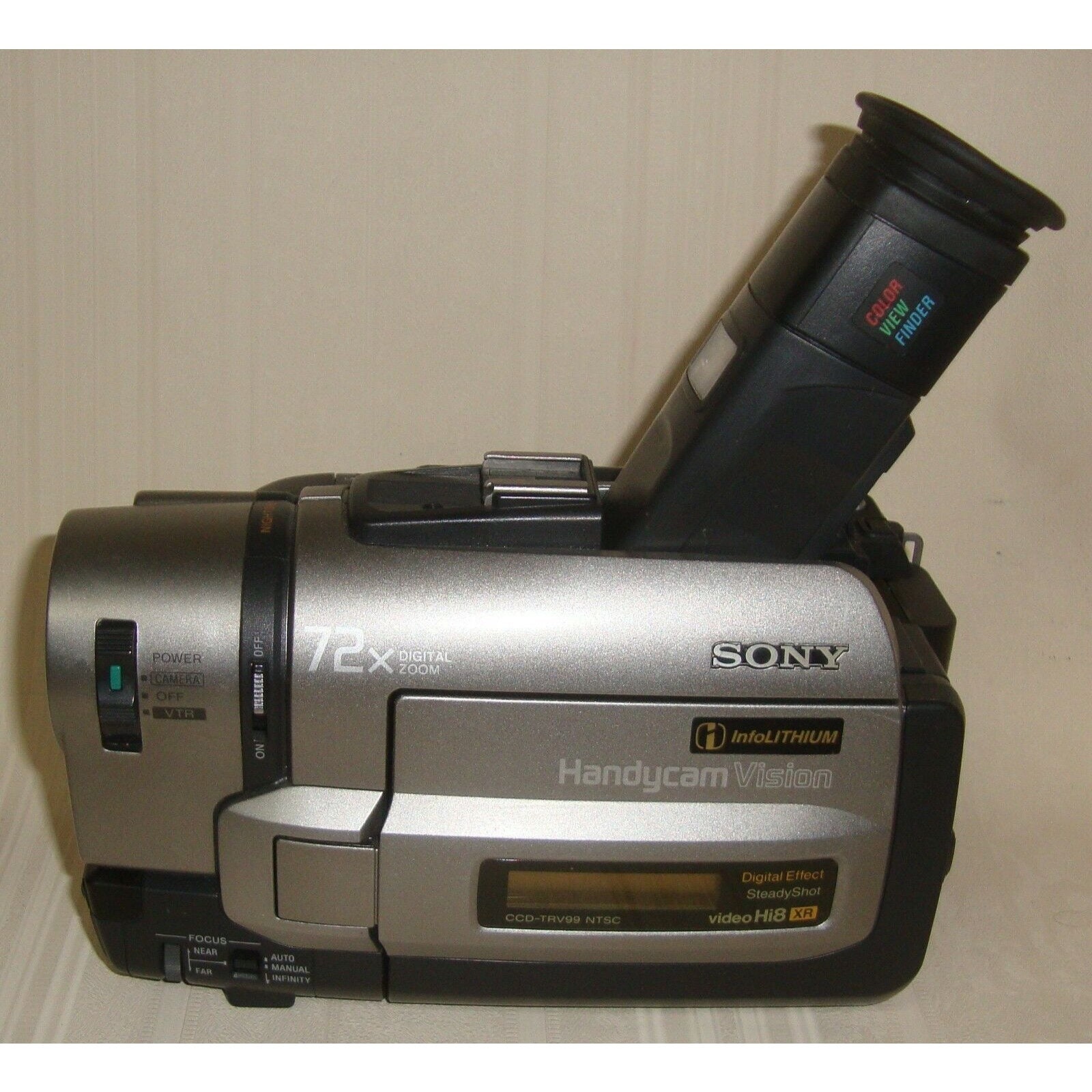 SONY VideoHi8  Handycam  CCD-TRV90  ⑥ Sony Handycam CCD-TRV99 Hi8 Camcorder NTSC XRay Ghost