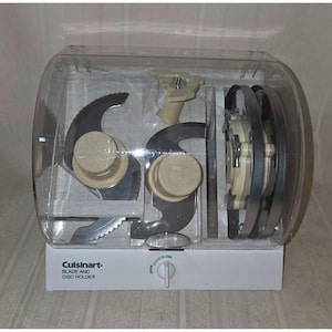 Cuisinart  Food Processor Accessories Parts Disc Blades 2, Blades, Stem DLC11 PLUS + Storage
