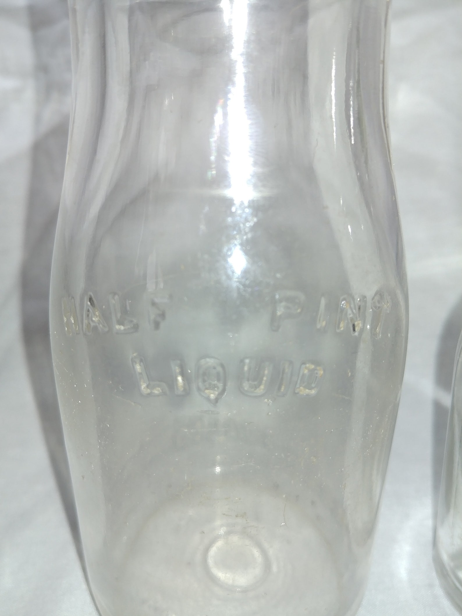 5 Clear Glass Condiment Bottles Etsy