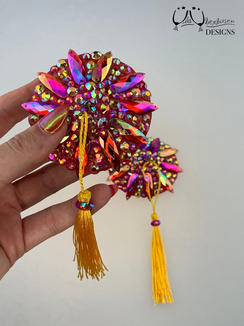 Aurora Blaze Pasties Medium