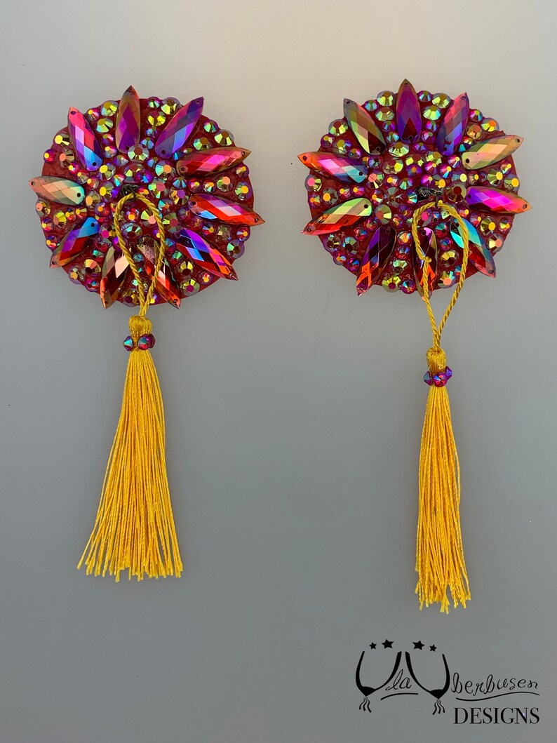 Aurora Blaze Pasties Medium