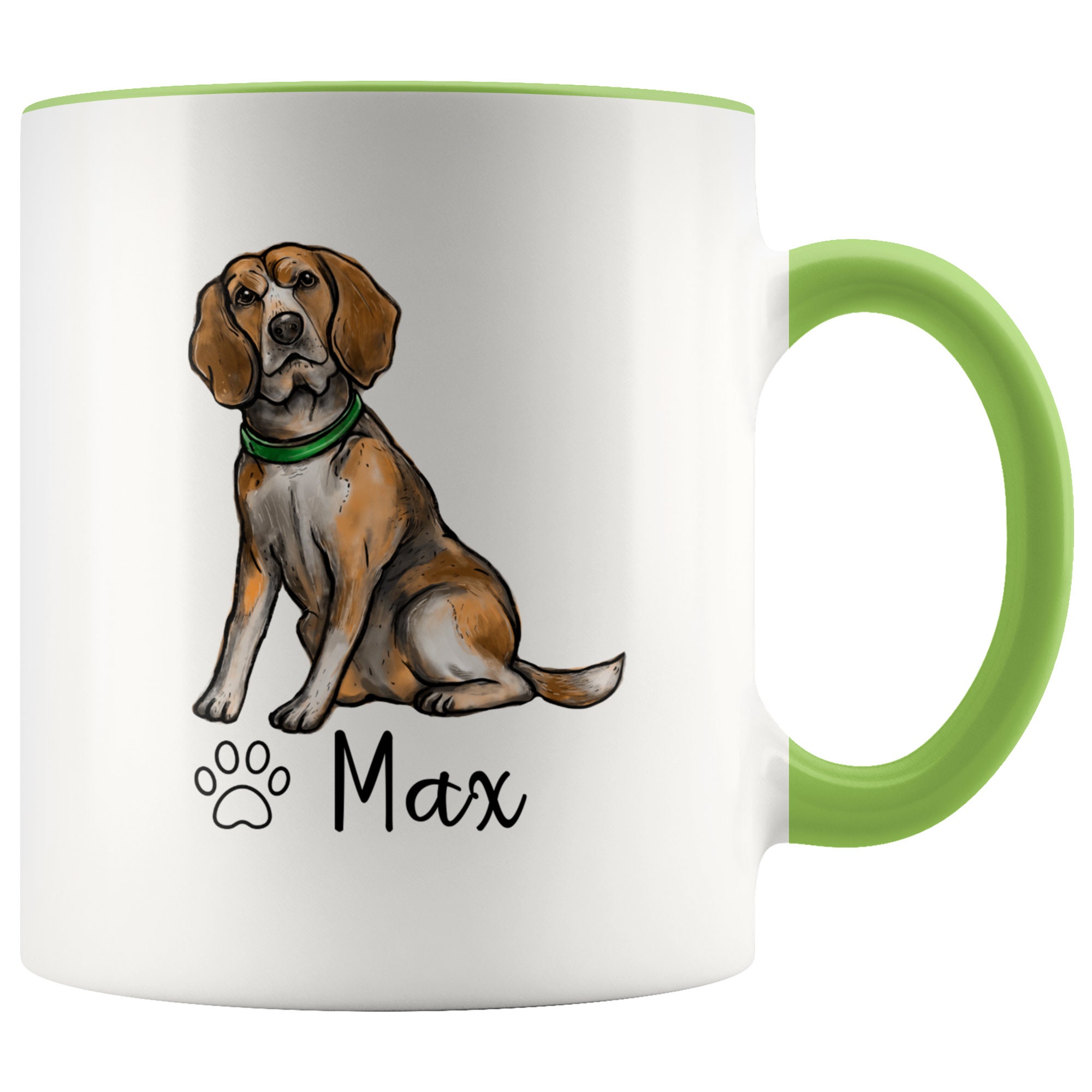 Custom Pet Coffee Mug Dog Name Mug Dog Lover Coffee Mug Etsy