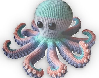 Big GrandMa Octopus - Knuffelvormige kussens