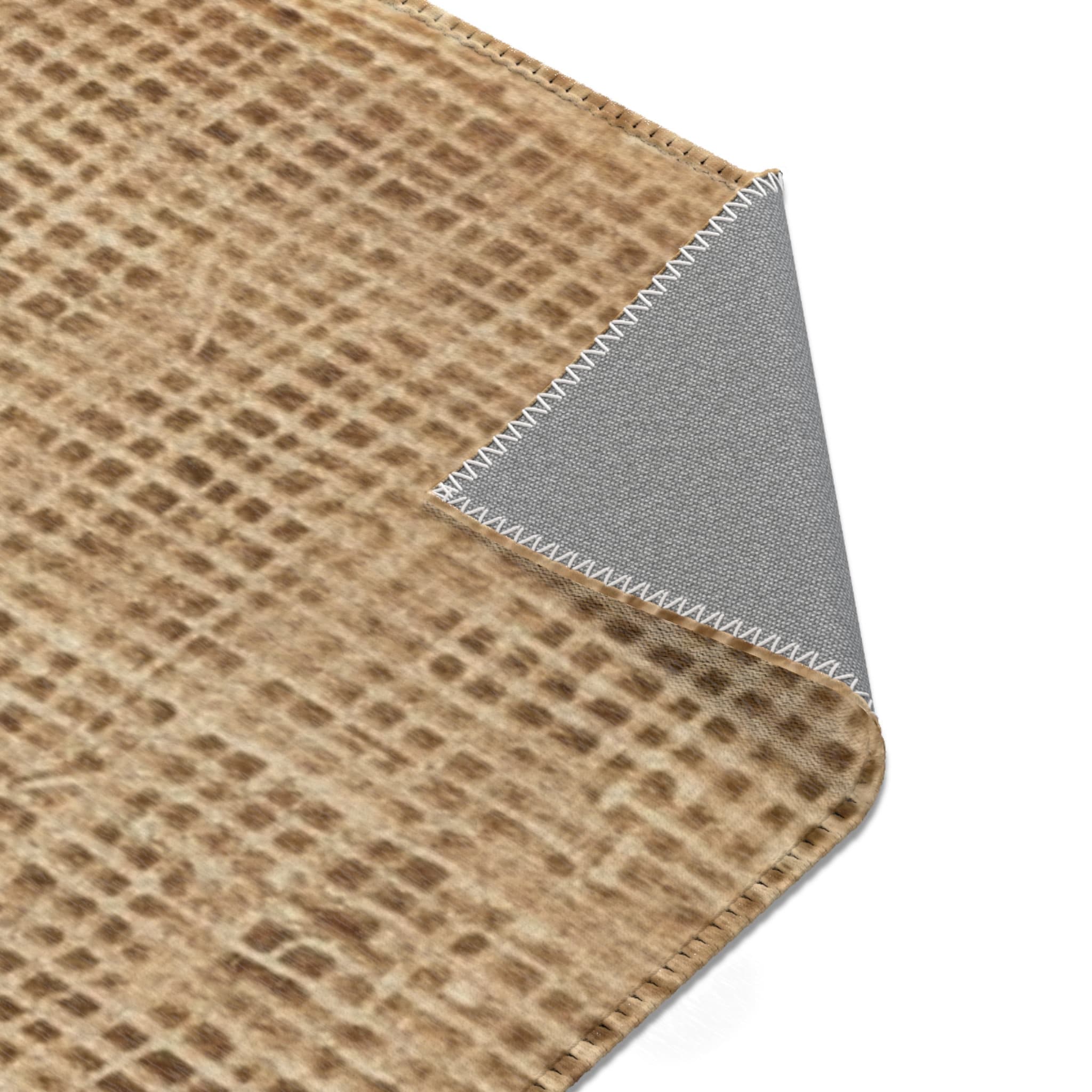 Burlp Rug Burlap Fabric Faux Graphic, Area Rugs - Etsy
