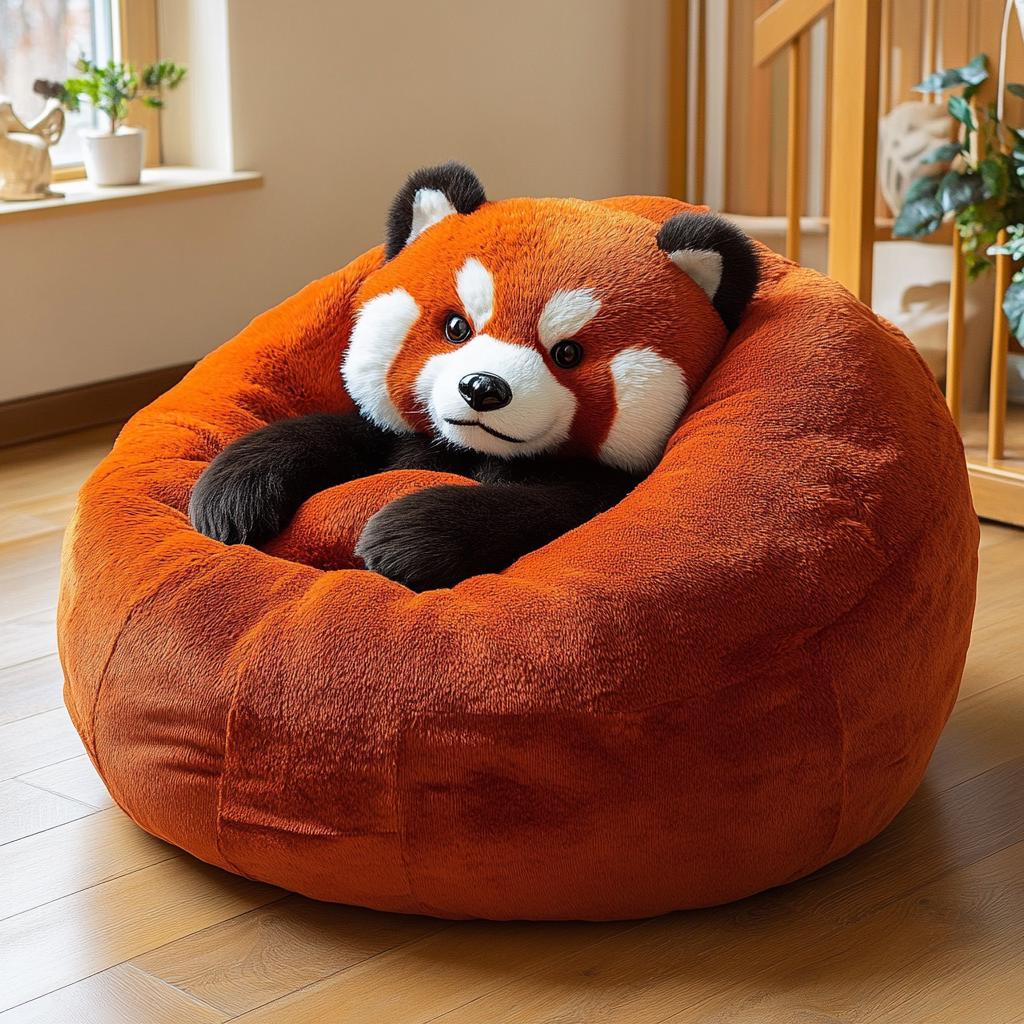Panda bean bag sale