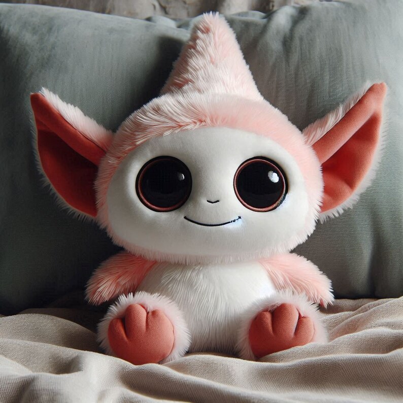 Plush gnome furry animal shaped pillow etsy