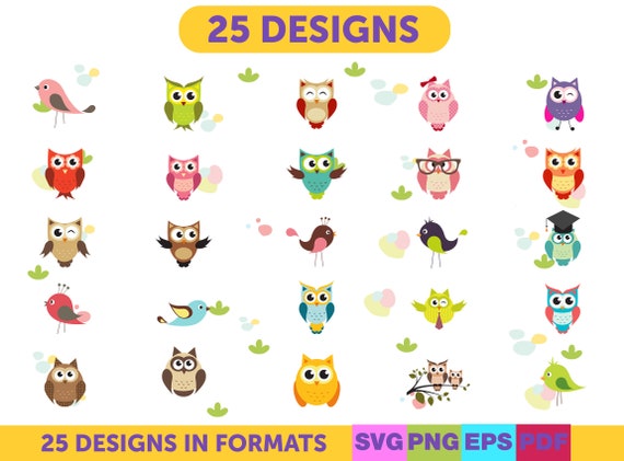 Download Owl Svgowl Clipartowl Cricutowl Pngcute Owl Svgbaby Owl Etsy