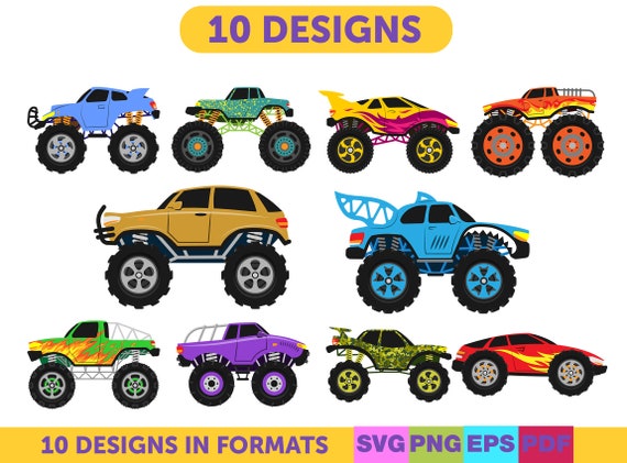 Free Free Monster Truck Svg Etsy SVG PNG EPS DXF File
