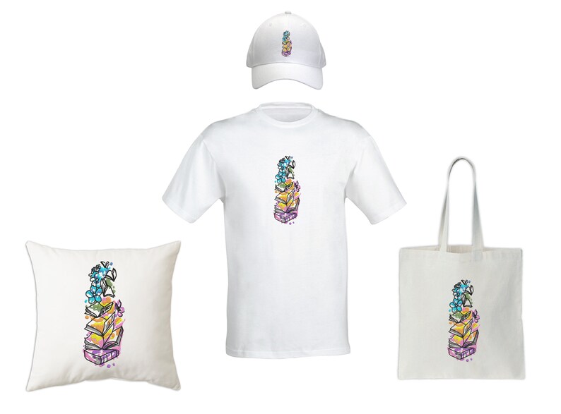 Books Machine Embroidery Design Books Embroidery File Books Etsy